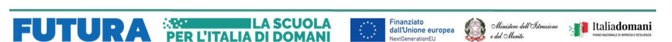 FUTURA, Unione europea NextGenerationEU, Ministero dell'Istruzione e del Merito e Italia Domani